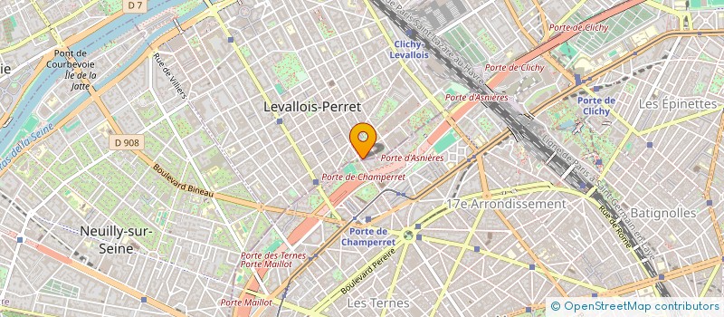 localisation de l'entreprise SCI JOLAS à LEVALLOIS PERRET