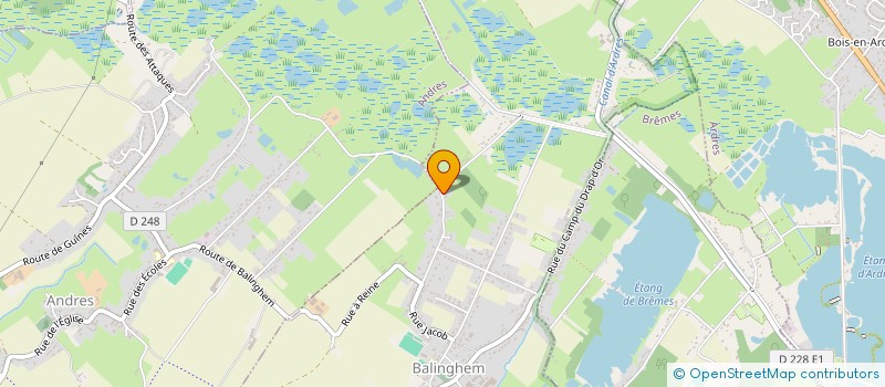 localisation de l'entreprise SCI JOLAU  BALINGHEM