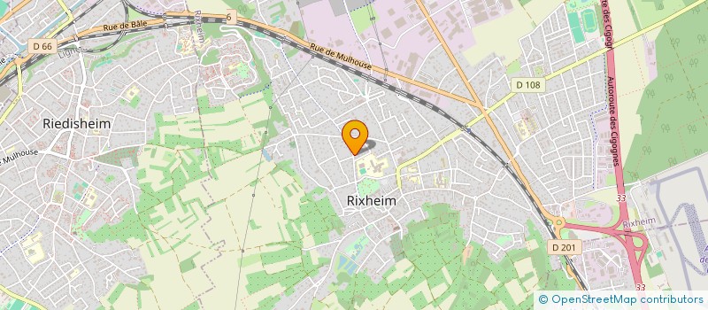 localisation de l'entreprise SCI JOLI  RIXHEIM