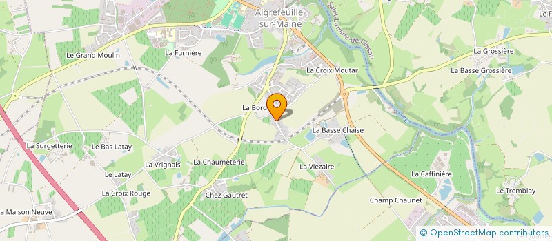 localisation de l'entreprise SCI JOLI BOIS  AIGREFEUILLE-SUR-MAINE