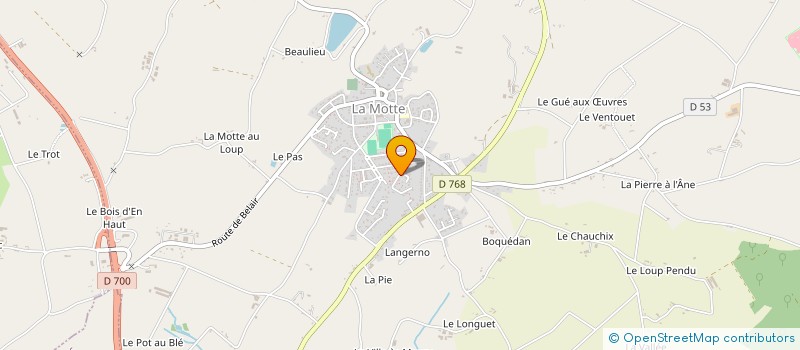 localisation de l'entreprise SCI JOLI COEUR  LA MOTTE