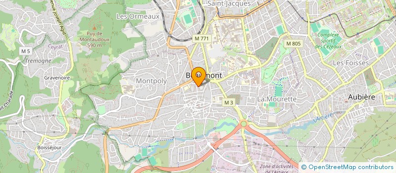 localisation de l'entreprise SCI JOLI MONT  BEAUMONT