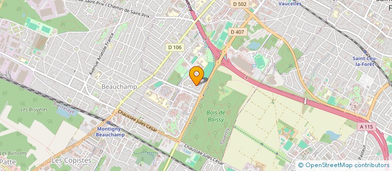 localisation de l'entreprise SCI JOLI MOUNINE  TAVERNY