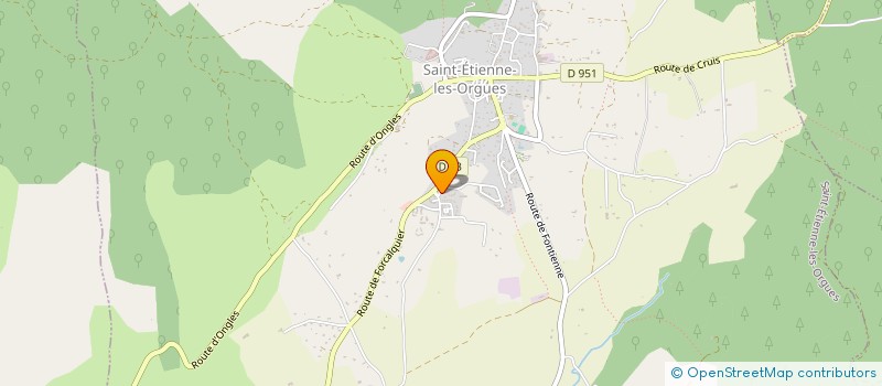 localisation de l'entreprise SCI JOLI PIGEONNIER à SAINT-ETIENNE-LES-ORGUES