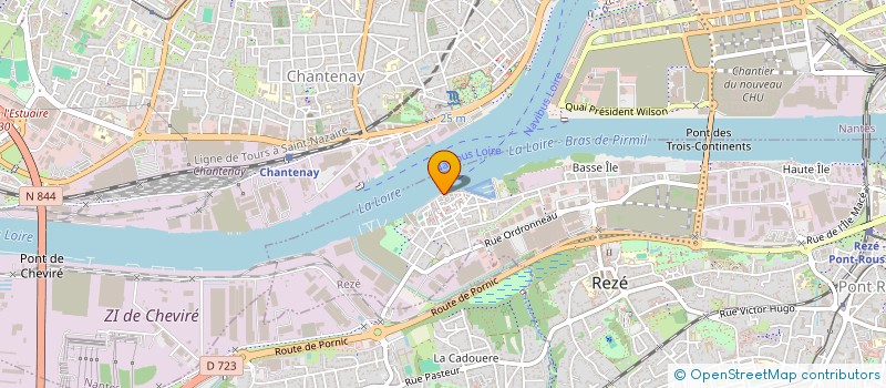 localisation de l'entreprise SCI JOLIBO  REZE