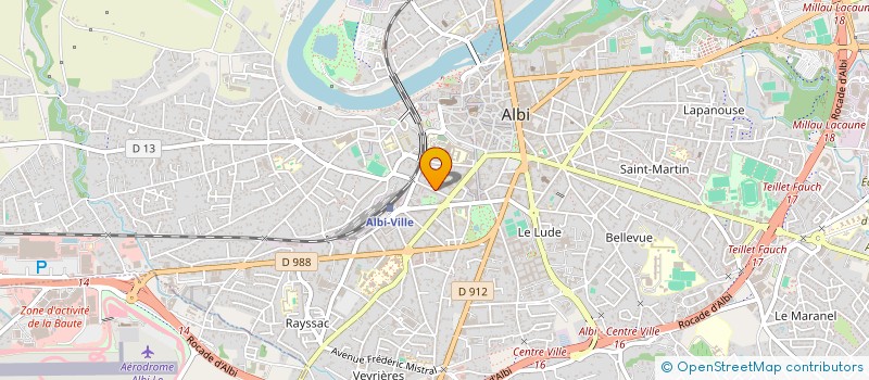 localisation de l'entreprise SCI JOLIDENT à ALBI