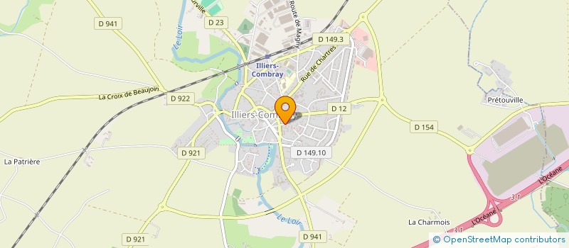 localisation de l'entreprise SCI JOLIE à ILLIERS-COMBRAY