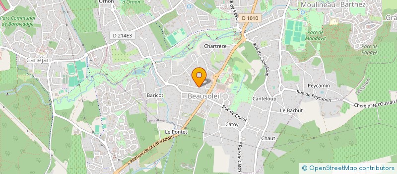 localisation de l'entreprise SCI JOLIETTE  GRADIGNAN