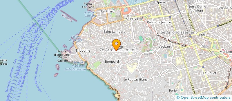 localisation de l'entreprise SCI JOLIETTE à MARSEILLE