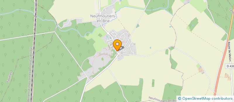 localisation de l'entreprise SCI JOLIKA  NEUFMOUTIERS-EN-BRIE