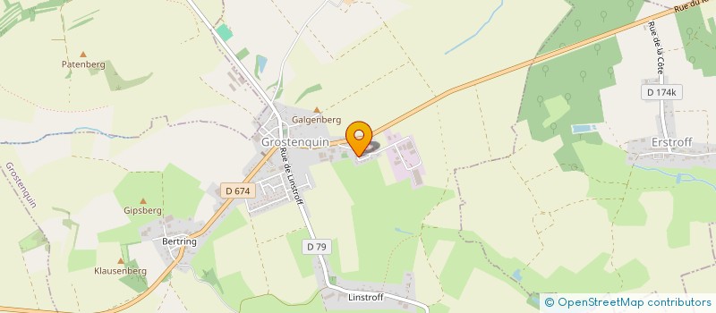 localisation de l'entreprise SCI JOLIKAT  GROSTENQUIN