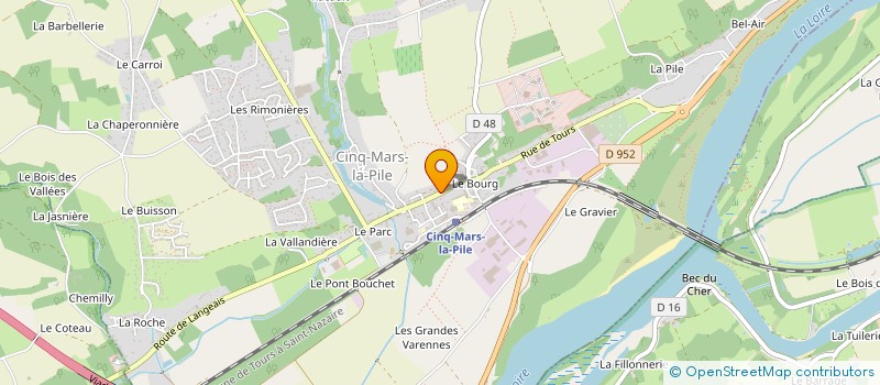 localisation de l'entreprise SCI JOLILOJ 37  CINQ-MARS-LA-PILE