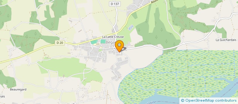 localisation de l'entreprise SCI JOLIMAS  BEGANNE