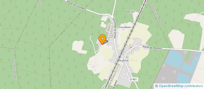 localisation de l'entreprise SCI JOLIMAS  SAINT-VINCENT-DE-PAUL