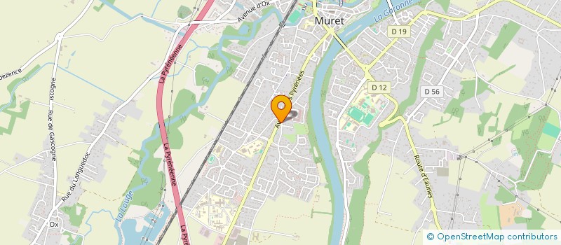 localisation de l'entreprise SCI JOLIMONT  MURET