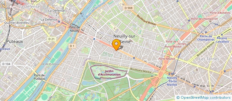 localisation de l'entreprise SCI JOLIMOY à NEUILLY-SUR-SEINE