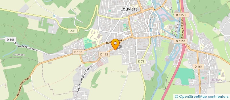 localisation de l'entreprise SCI JOLINE à LOUVIERS