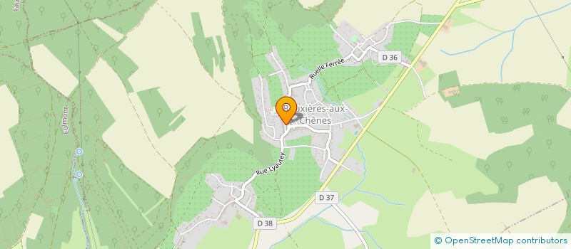 localisation de l'entreprise SCI JOLIS COQUELICOTS  BOUXIERES-AUX-CHENES