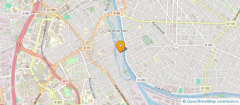 localisation de l'entreprise SCI JOLIVET à CRETEIL