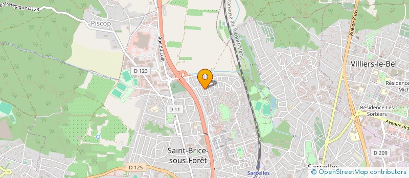 localisation de l'entreprise SCI JOLIX à SAINT-BRICE-SOUS-FORET