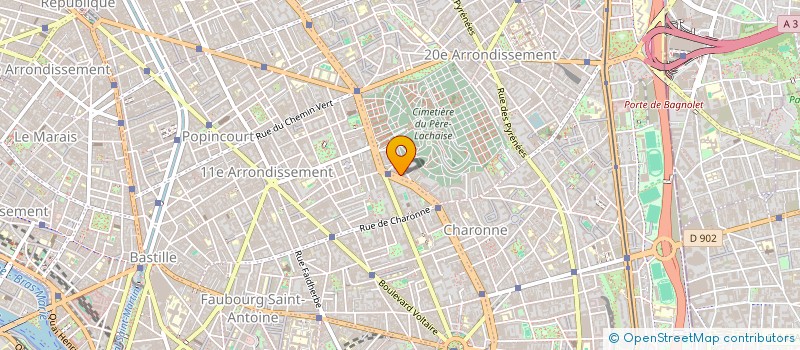 localisation de l'entreprise SCI JOLLES  PARIS