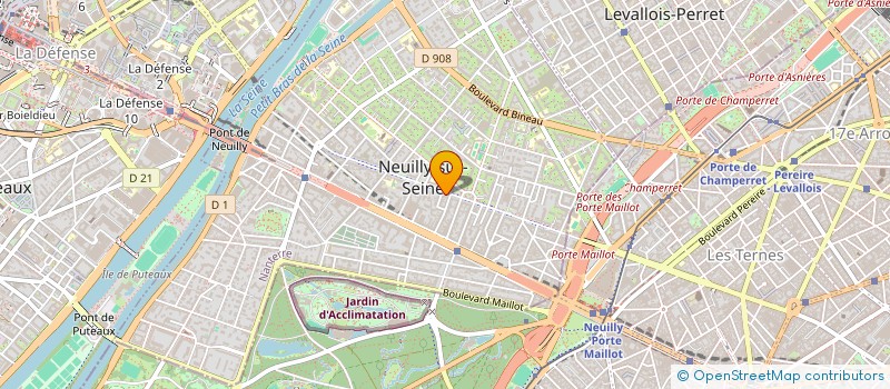 localisation de l'entreprise SCI JOLLI 1 à NEUILLY-SUR-SEINE