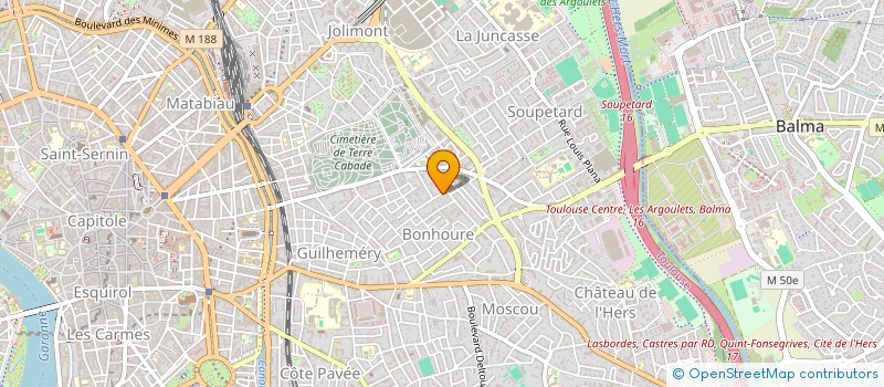 localisation de l'entreprise SCI JOLLINIA à TOULOUSE