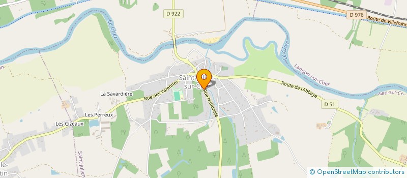 localisation de l'entreprise SCI JOLLOGNE  SAINT-JULIEN-SUR-CHER