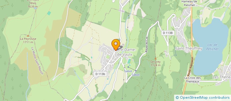 localisation de l'entreprise SCI JOLLY 38  NOTRE-DAME-DE-VAULX