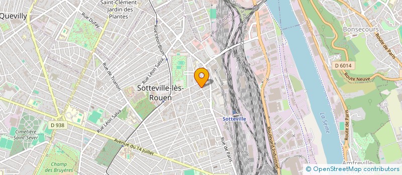 localisation de l'entreprise SCI JOLLY-PIGALLE  SOTTEVILLE-LES-ROUEN