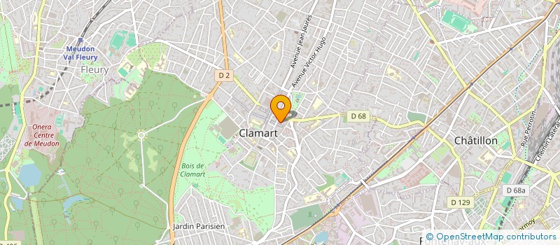 localisation de l'entreprise SCI JOLS CLAMART  CLAMART