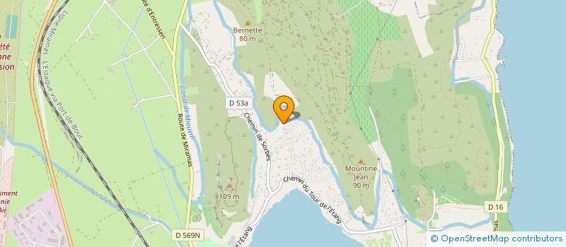 localisation de l'entreprise SCI JOLUCHA  ISTRES