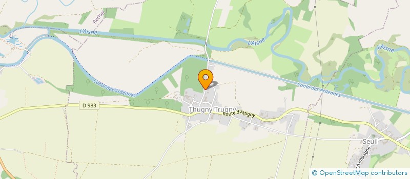 localisation de l'entreprise SCI JOLY  TAGNON