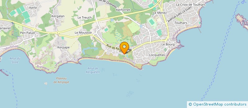 localisation de l'entreprise SCI JOLY  LARMOR-PLAGE