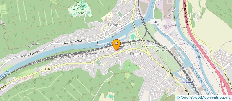 localisation de l'entreprise SCI JOLY  FROUARD