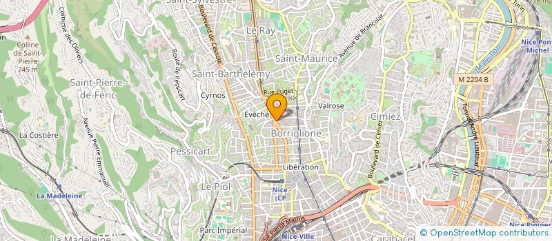 localisation de l'entreprise SCI JOLY à NICE