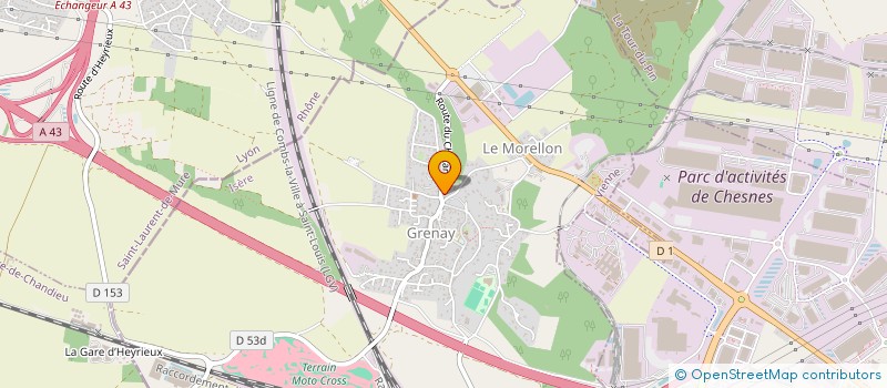 localisation de l'entreprise SCI JOLY ABADIE  GRENAY