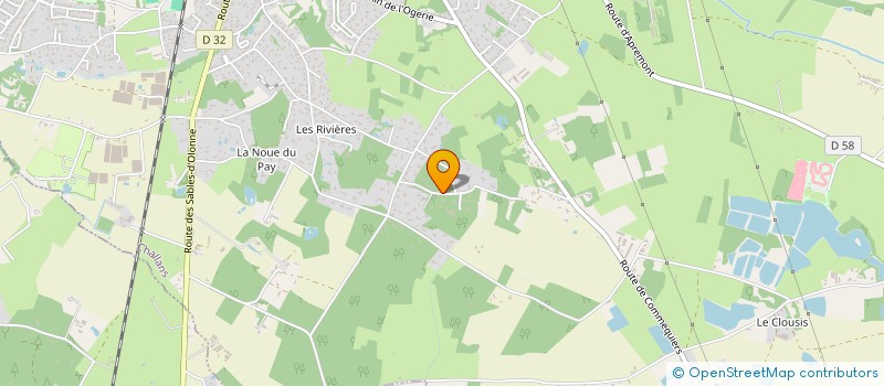 localisation de l'entreprise SCI JOLY ET FILS à CHALLANS