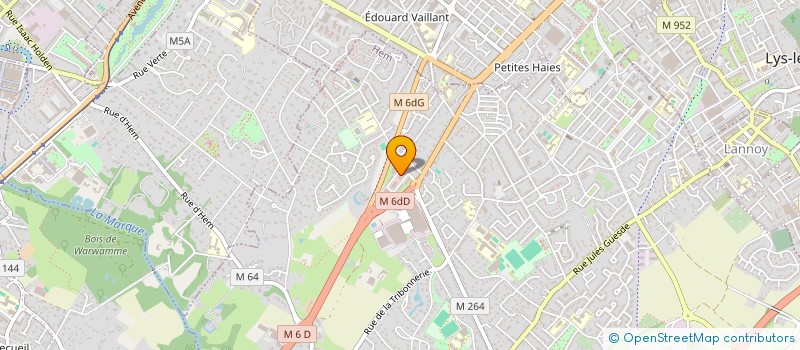 localisation de l'entreprise SCI JOLY HEM  HEM