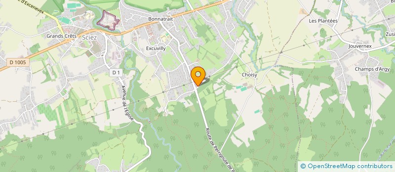 localisation de l'entreprise SCI JOLY-LEDOUX  SCIEZ