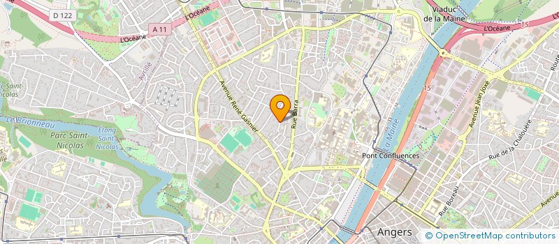 localisation de l'entreprise SCI JOLY PREDALI à ANGERS
