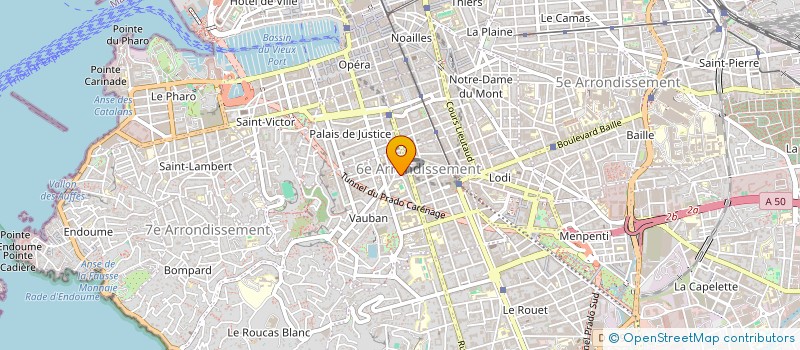 localisation de l'entreprise SCI JOLY SOUAL AND CO à MARSEILLE