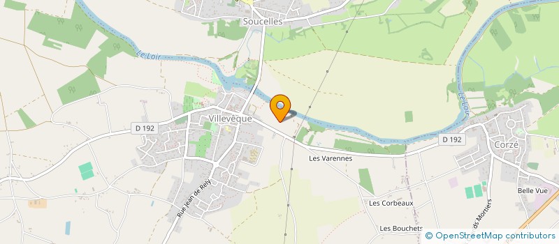 localisation de l'entreprise SCI JOLYCANDE  JARZE VILLAGES