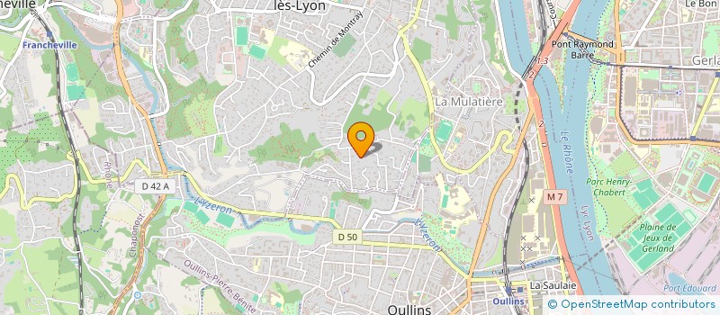 localisation de l'entreprise SCI JOMA  SAINTE-FOY-LES-LYON