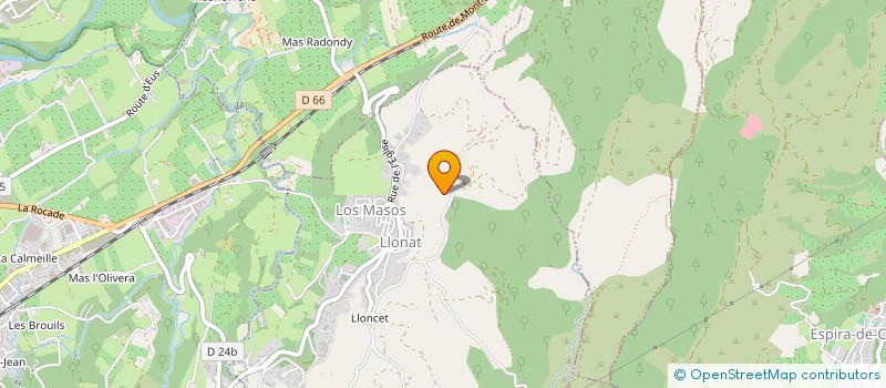 localisation de l'entreprise SCI JOMACO  LOS MASOS