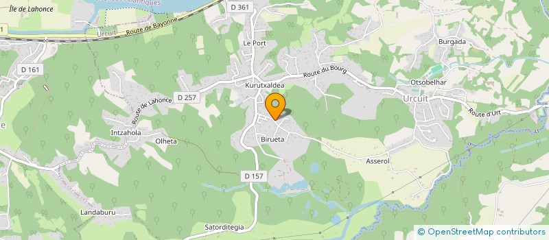 localisation de l'entreprise SCI JOMAGAENA  URCUIT