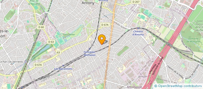 localisation de l'entreprise SCI JOMAGAJE à ANTONY