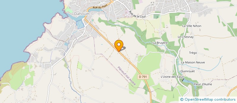 localisation de l'entreprise SCI JOMALAU  LAMBALLE-ARMOR