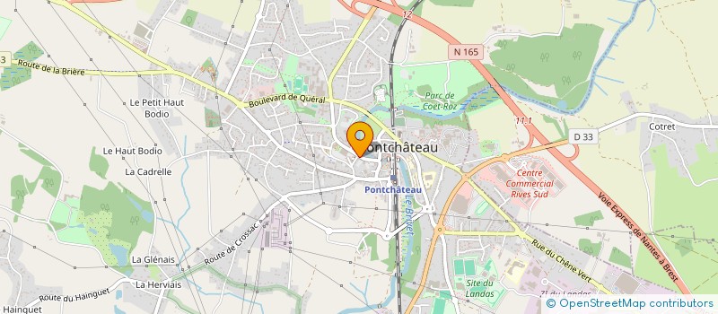 localisation de l'entreprise SCI JOMALUST  PONTCHATEAU