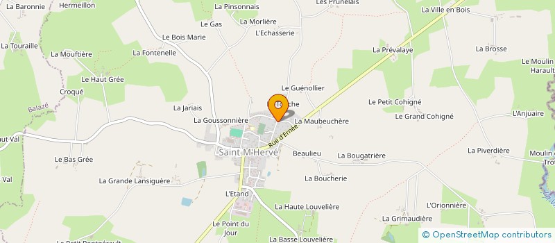 localisation de l'entreprise SCI JOMAN  SAINT-M'HERVE